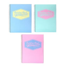 Spirálfüzet vonalas PUKKA PAD A/4 100 lapos Pastel Spirálfüzet vonalas PUKKA PAD A/4 100 lapos Pastel