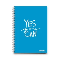 Spirálfüzet kockás STREET A/4 70 lapos PP Neon Spirálfüzet kockás STREET A/4 70 lapos PP Neon