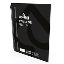 Spirálfüzet kockás LIPAMILL A/5 70 lapos College block Spirálfüzet kockás LIPAMILL A/5 70 lapos College block