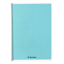 Spirálfüzet vonalas FORTUNA Monocolor A/5 70 lapos pasztell kék Spirálfüzet vonalas FORTUNA Monocolor A/5 70 lapos pasztell kék
