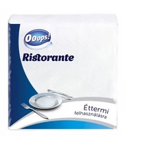 Szalvéta éttermi OOOPS! Ristorante 1 rétegű 600 lapos Szalvéta éttermi OOOPS! Ristorante 1 rétegű 600 lapos
