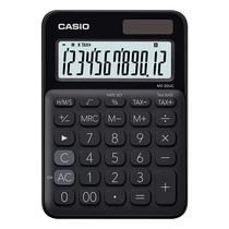 Számológép asztali CASIO MS 20 UC 12 digit fekete Számológép asztali CASIO MS 20 UC 12 digit fekete