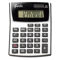 Számológép asztali FOROFIS compact 12 digites Számológép asztali FOROFIS compact 12 digites