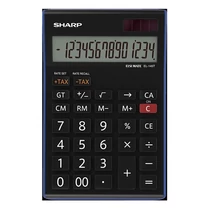Számológép asztali SHARP EL-145TBL 14 digit Számológép asztali SHARP EL-145TBL 14 digit
