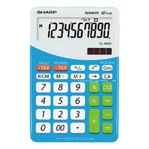 Számológép asztali SHARP EL-M332 10 digit kék Számológép asztali SHARP EL-M332 10 digit kék