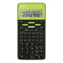 Számológép tudományos SHARP EL-531THGR 272 funkciós 2 soros 12 digit zöld Számológép tudományos SHARP EL-531THGR 272 funkciós 2 soros 12 digit zöld