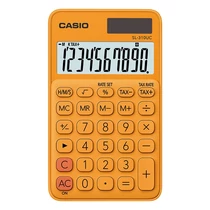 Számológép zseb CASIO SL 310 UC 10 digit narancs Számológép zseb CASIO SL 310 UC 10 digit narancs