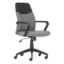 Szék forgó karfás STERLING YF12 szürke/ fekete YF26 Szék forgó karfás STERLING YF12 szürke/ fekete YF26