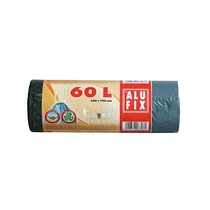 Szemeteszsák ALUFIX 60L húzófüles 20 darabos Szemeteszsák ALUFIX 60L húzófüles 20 darabos
