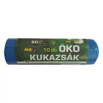Szemeteszsák KELLY ÖKO 60x70 cm 60L 10 darabos Szemeteszsák KELLY ÖKO 60x70 cm 60L 10 darabos