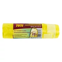 Szemeteszsák TUTI 25L Extra húzófüles 20 darabos Szemeteszsák TUTI 25L Extra húzófüles 20 darabos