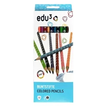 Színes ceruza EDU3 háromszögletű 12 darabos készlet