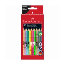 Színes ceruza FABER-CASTELL 2015 Colour Grip háromszögletű 12 darabos Színes ceruza FABER-CASTELL 2015 Colour Grip háromszögletű 12 darabos