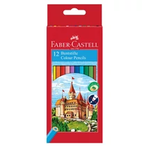 Színes ceruza FABER-CASTELL hatszögletű 12 darabos készlet