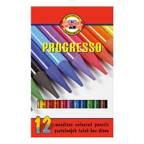 Színes ceruza KOH-I-NOOR 8756 Progresso hengeres 12 darabos készlet