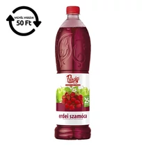 Szörp PÖLÖSKEI Syrup Erdei szamóca cukorral és édesítőszerrel 25% gyümölcstartalommal 1L DRS