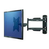 TV / monitor tartó kar 0"-55"  FELLOWES fali fekete TV / monitor tartó kar 0"-55"  FELLOWES fali fekete