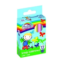 Táblakréta FIORELLO 12darabos színes 2x6 szín Táblakréta FIORELLO 12darabos színes 2x6 szín