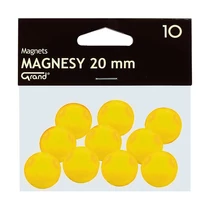 Táblamágnes GRAND 20mm sárga Táblamágnes GRAND 20mm sárga