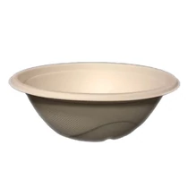 Levesestál eldobható papír KOMP cukornád lebomló 750 ml natúr 10 darabos Levesestál eldobható papír KOMP cukornád lebomló 750 ml natúr 10 darabos