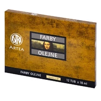 Tempera ASTRA 20 ml 12 szín/készlet Tempera ASTRA 20 ml 12 szín/készlet