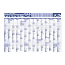 Tervezőnaptár STIEFEL 2026  70x100 cm 2 oldalas éves 14 havi Tervezőnaptár STIEFEL 2026  70x100 cm 2 oldalas éves 14 havi