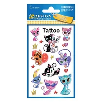 Tetoválás matrica AVERY cicák Tetoválás matrica AVERY cicák