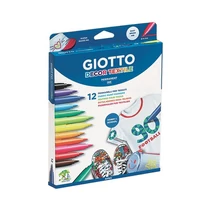 Textilmarker GIOTTO 12 darabos Textilmarker GIOTTO 12 darabos