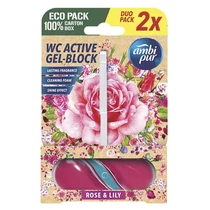 Toalett illatosító AMBI PUR 2x45g Rose&Grapefruit