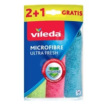 Törlőkendő mikroszálas VILEDA Ultrafresh 30x30 3 darabos Törlőkendő mikroszálas VILEDA Ultrafresh 30x30 3 darabos