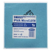 Törlőkendő mikroszálas BONUS pro PVA microloth Bioactive 39x36cm kék Törlőkendő mikroszálas BONUS pro PVA microloth Bioactive 39x36cm kék