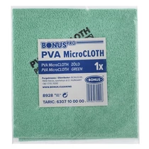 Törlőkendő mikroszálas BONUS pro PVA microloth Bioactive 39x36cm zöld Törlőkendő mikroszálas BONUS pro PVA microloth Bioactive 39x36cm zöld