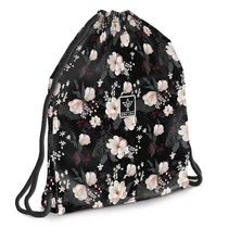 Tornazsák ARS UNA tinédzser Flowery Black Tornazsák ARS UNA tinédzser Flowery Black