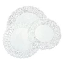 Tortacsipke kerek eldobható papír 360mm 100 darabos