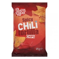 Tortilla chips POCO LOCO chilis 125 g