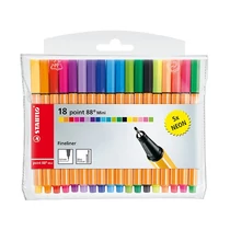 Tűfilc STABILO Point 88 Mini neon 13 + 5 darabos Tűfilc STABILO Point 88 Mini neon 13 + 5 darabos