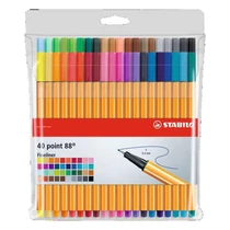 Tűfilc STABILO Point 88 Wallet 40 darabos készlet