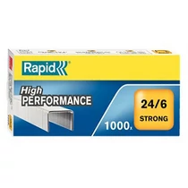 Tűzőkapocs RAPID Strong 24/6 1000 darabos Tűzőkapocs RAPID Strong 24/6 1000 darabos
