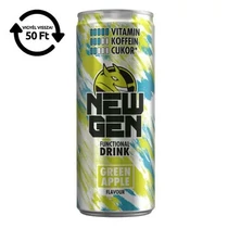 Üdítőital szénsavas HELL Newgen Green apple 0,25L DRS Üdítőital szénsavas HELL Newgen Green apple 0,25L DRS
