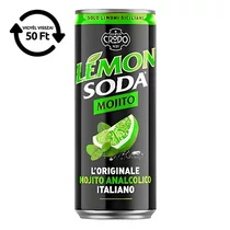 Üdítőital szénsavas LEMON SODA Mojito 0,33 L DRS