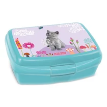 Uzsonnás doboz ARS UNA Cute Animals-Kitten műanyag 165x135x60 mm Uzsonnás doboz ARS UNA Cute Animals-Kitten műanyag 165x135x60 mm