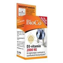 Vitamin BIOCO D3-vitamin 2000 NE 100 darab Vitamin BIOCO D3-vitamin 2000 NE 100 darab