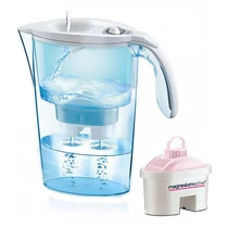 Vízszűrő kancsó LAICA Stream Line fehér mechanikus kijelző + 1 db magnezium active bi-flux szűrőbetét Vízszűrő kancsó LAICA Stream Line fehér mechanikus kijelző + 1 db magnezium active bi-flux szűrőbetét