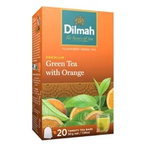 Zöld tea DILMAH Orange 20 filter/doboz Zöld tea DILMAH Orange 20 filter/doboz