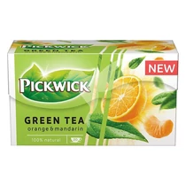 Zöld tea PICKWICK narancs-mandarin 20 filter/doboz Zöld tea PICKWICK narancs-mandarin 20 filter/doboz