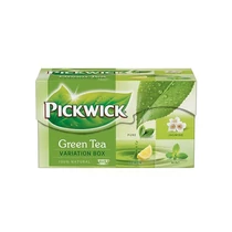 Zöld tea PICKWICK variációk menta-jázmin-citrom-natúr 20 filter/doboz Zöld tea PICKWICK variációk menta-jázmin-citrom-natúr 20 filter/doboz