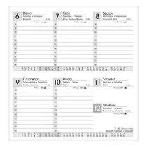 Zsebnaptár ALISCA Rebel varrott fekvő fehér lapos kék 2026. Zsebnaptár ALISCA Rebel varrott fekvő fehér lapos kék 2026.