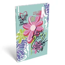 Zsebnaptár LIZZY CARD A/6 heti papírborítós Love wins 2026.