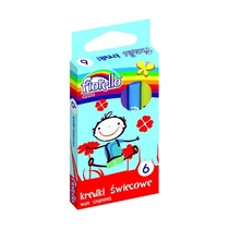 Zsírkréta FIORELLO kerek hegyezett 6 színű Zsírkréta FIORELLO kerek hegyezett 6 színű
