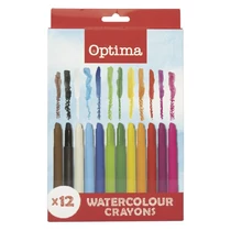 Zsírkréta OPTIMA kerek 12 színű